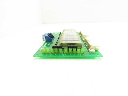 Mori Seiki BU-02 Printed Circuit Board PCB Relay Control Card A-0137