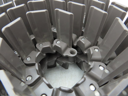 Regina FliteTop 882T TableTop Conveyor Chain 7.5"x 10' Side-Flexing Brown