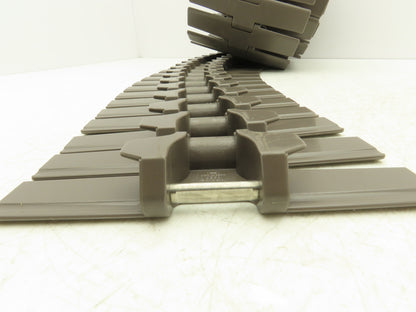 Regina FliteTop 882T TableTop Conveyor Chain 7.5"x 10' Side-Flexing Brown