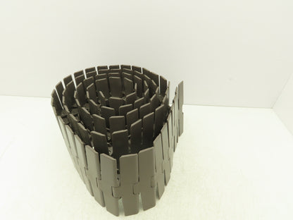 Regina FliteTop 882T TableTop Conveyor Chain 7.5"x 10' Side-Flexing Brown