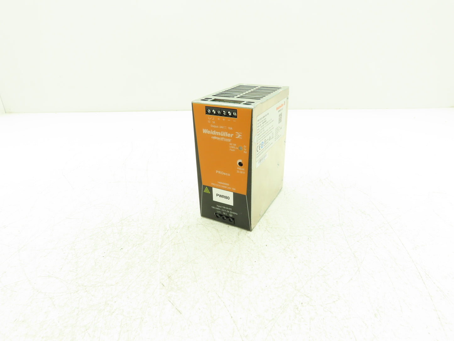 Weidmüller 1469490000 10A Power Supply 100-240V AC to 24V Connect Power PRO ECO