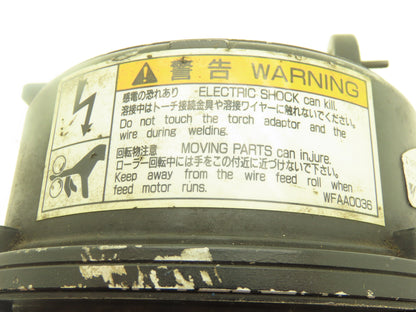 Yaskawa PMEE-12-KB31 Gearbox Wire Feed Unit 24VDC 144RPM 1/25 Ratio