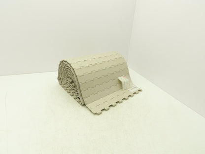 Rexnord HT4705-15 MatTop Plastic Conveyor Belt Chain 15"W x 10' Length Tan