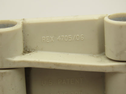 Rexnord HT4705-15 MatTop Plastic Conveyor Belt Chain 15"W x 10' Length Tan