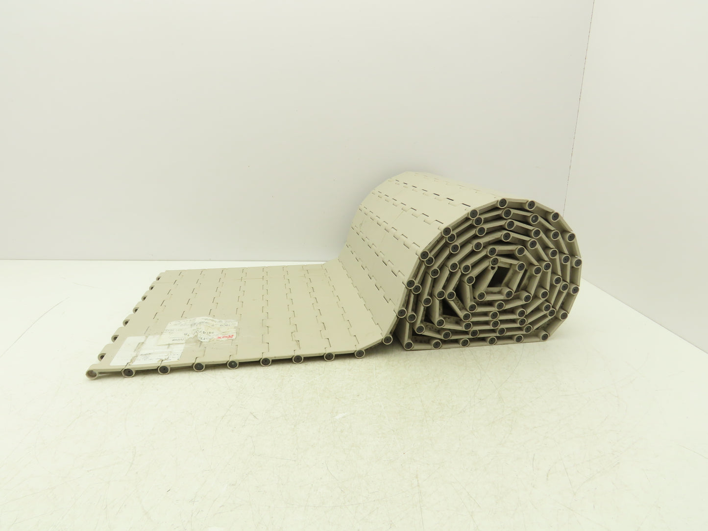 Rexnord HT4705-15 MatTop Plastic Conveyor Belt Chain 15"W x 10' Length Tan