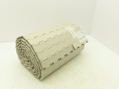 Rexnord HT4705-15 MatTop Plastic Conveyor Belt Chain 15"W x 10' Length Tan