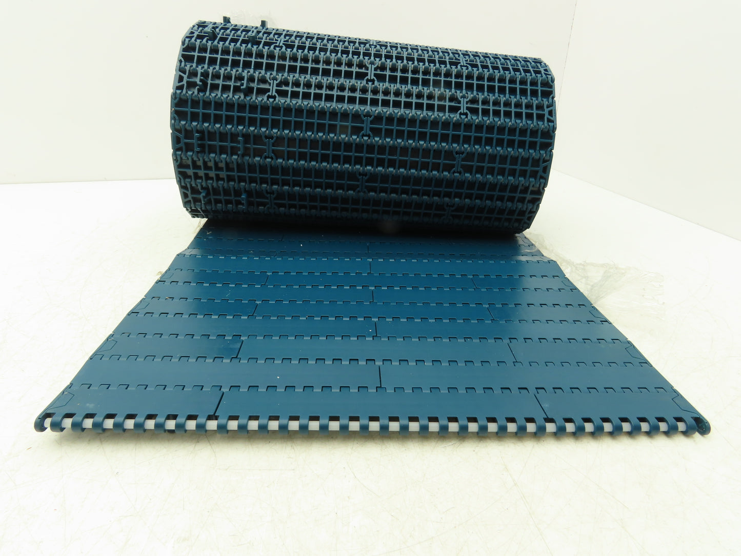 Rexnord XLG1000FT-340mm PT-1DP MatTop Plastic Conveyor Belt Chain 10'L Green