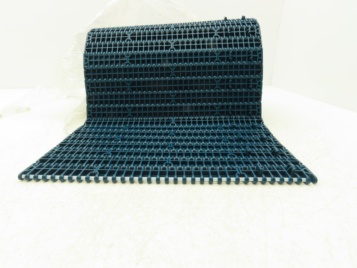 Rexnord XLG1000FT-340mm PT-1DP MatTop Plastic Conveyor Belt Chain 10'L Green