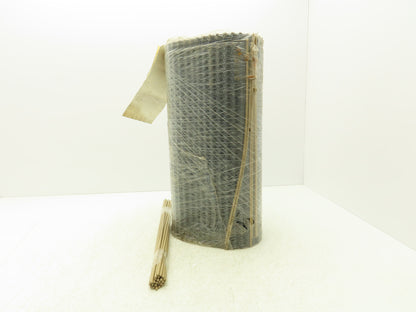 Intralox 1000 Series Flat MatTop Plastic Conveyor Belt Chain 18"W x 10'L Gray