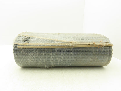 Intralox 1000 Series Flat MatTop Plastic Conveyor Belt Chain 18"W x 10'L Gray