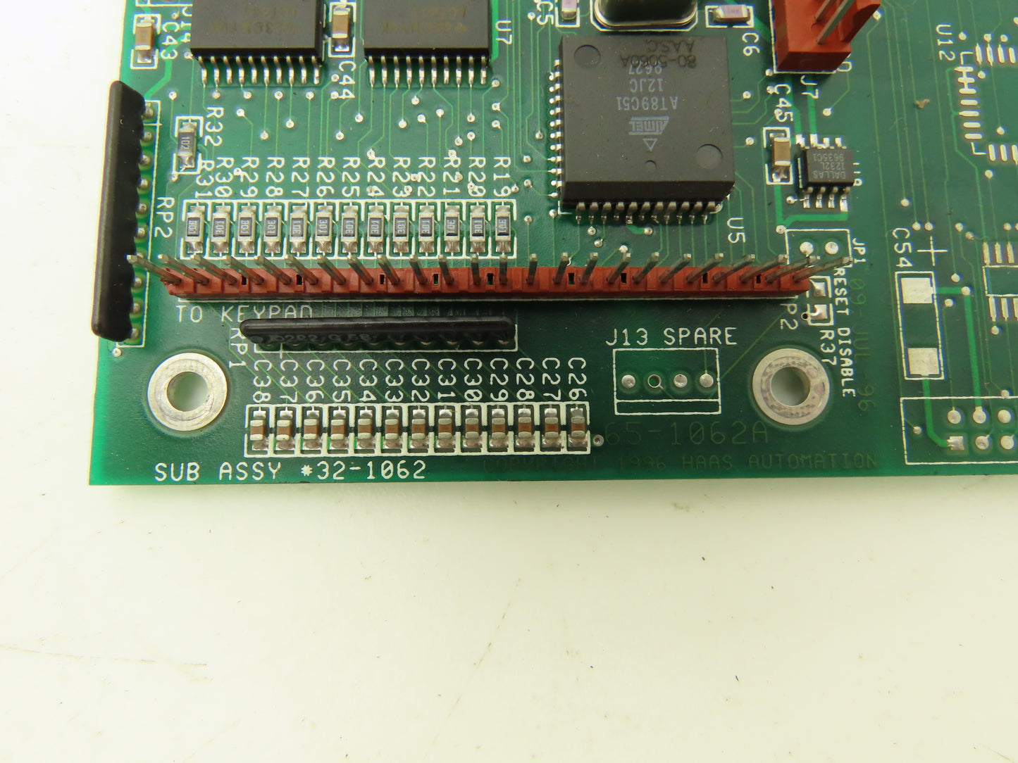 Haas Automation 65-1062A Printed Circuit Board PCB Relay Control Card 32-1062