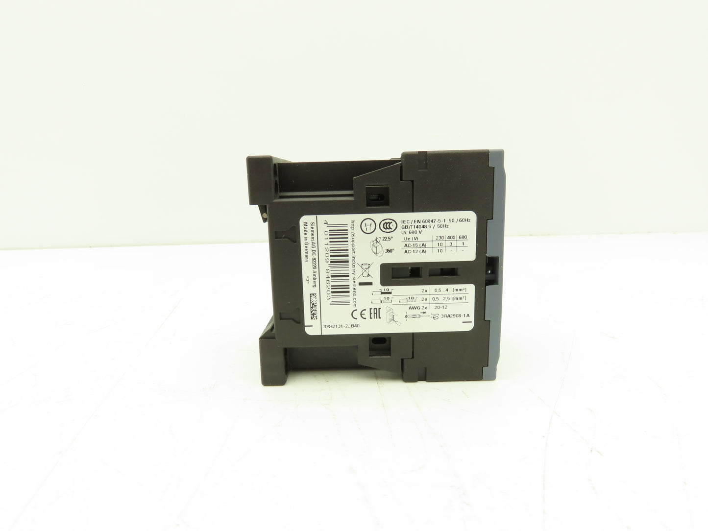 Siemens 3RH2131-2JB40 SIRIUS Coupling Contactor Relay 3NO + 1NC 24VDC Size S00