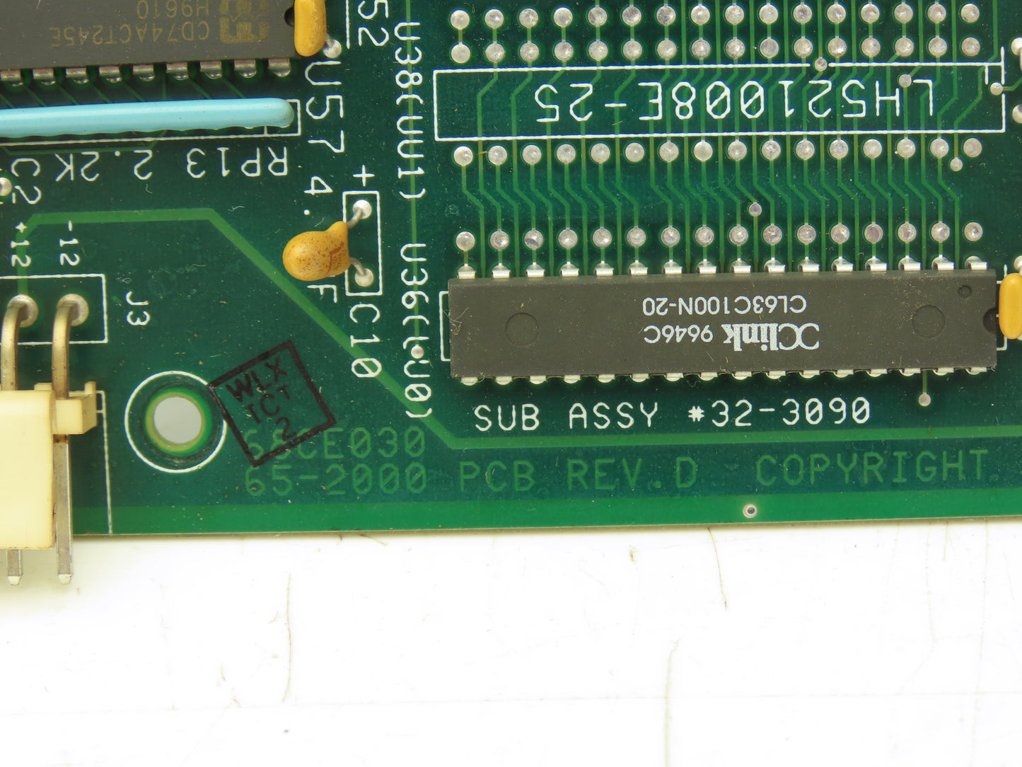 Haas Automation 68CE030 65-2000 Printed Circuit Board PCB Control Card 32-3090