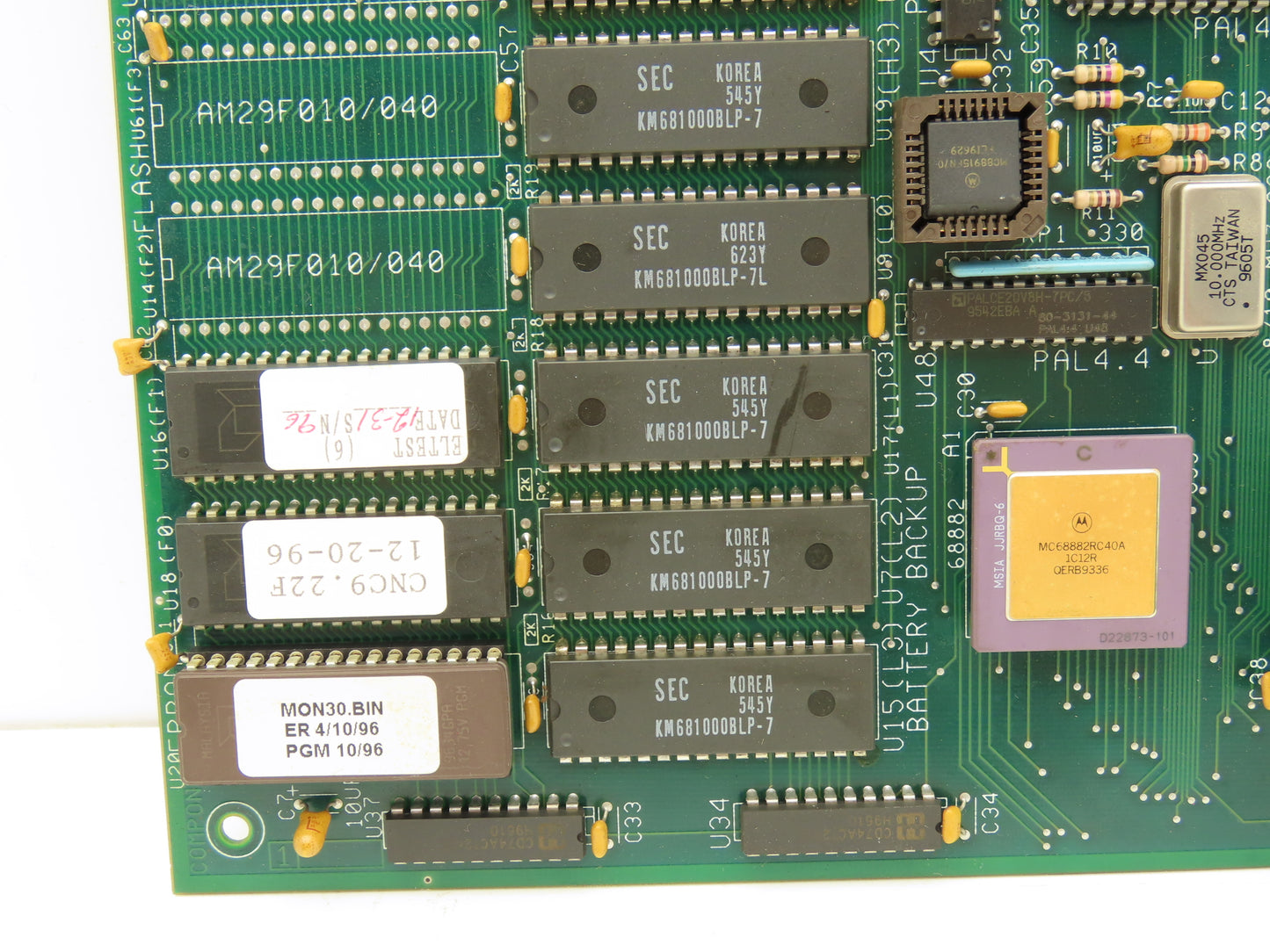 Haas Automation 68CE030 65-2000 Printed Circuit Board PCB Control Card 32-3090