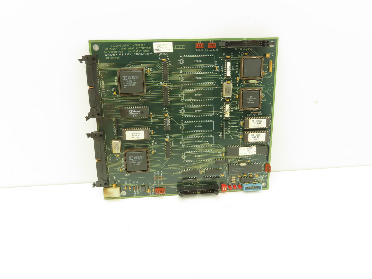 Haas Automation 65-3200A Printed Circuit Board PCB Video Interface Card 32-3200A