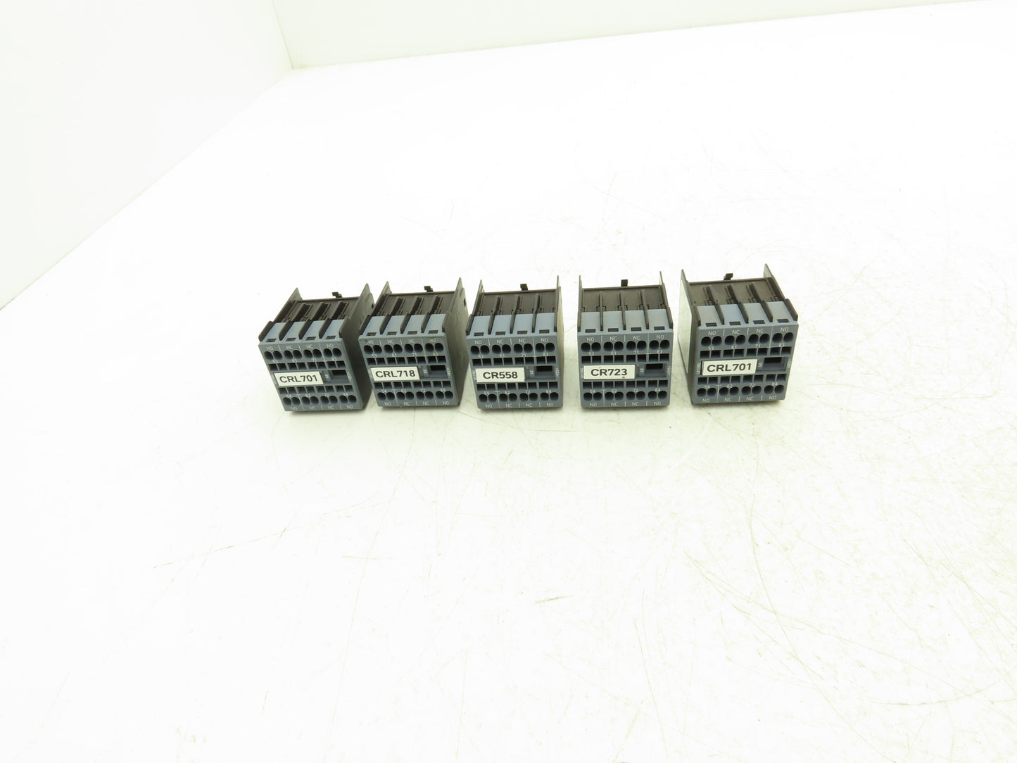 Siemens Contactor Relay Auxiliary Contact Switch Block 2NO + 2NC Lot of 5