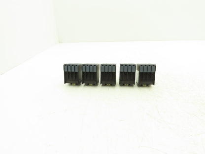 Siemens Contactor Relay Auxiliary Contact Switch Block 2NO + 2NC Lot of 5