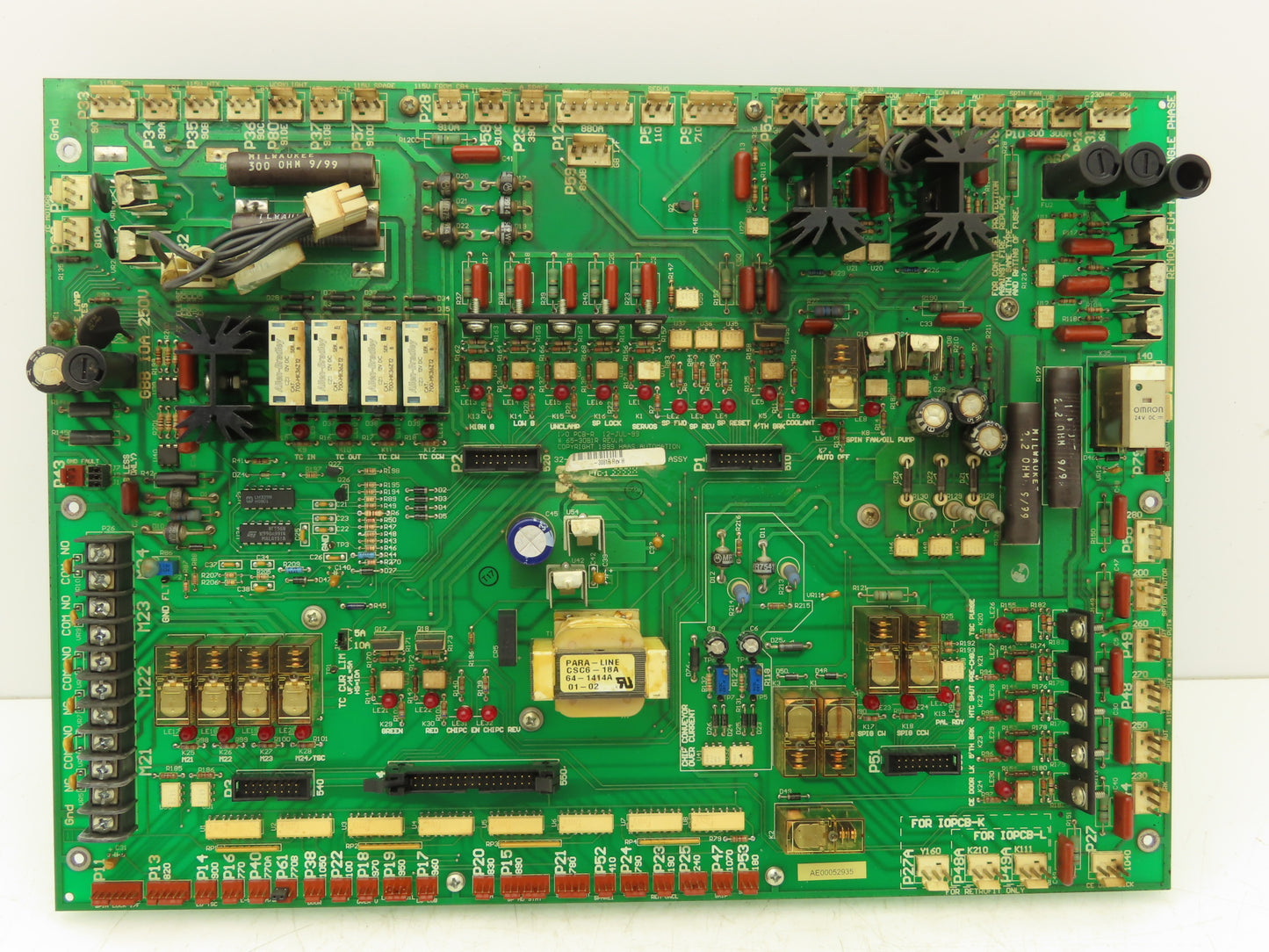 Haas Automation 65-3081R Printed Circuit Board PCB I/O Module 32-3081R Rev A/H
