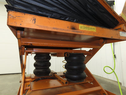 Airfloat Pneumatic Lift Tilt Table Tote Tipper 4000lbs 30° Degree 60x48" Top