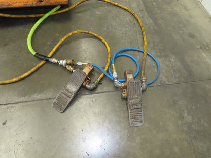 Airfloat Pneumatic Lift Tilt Table Tote Tipper 4000lbs 30° Degree 60x48" Top