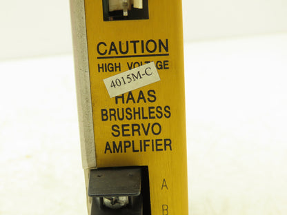Haas Automation 4015M-C Brushless Servo Amplifier Assembly CMP 7619B A