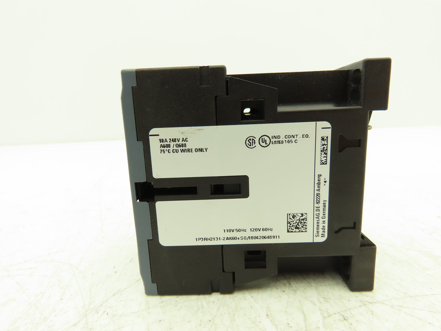 Siemens 3RH2131-2AK60 SIRIUS Contactor Relay 3NO + 1NC 120VAC Size S00 Lot of 3