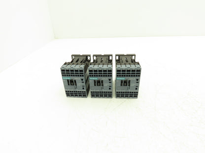 Siemens 3RH2131-2AK60 SIRIUS Contactor Relay 3NO + 1NC 120VAC Size S00 Lot of 3