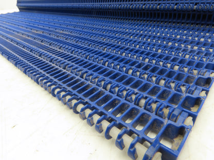 Intralox 900 Series Flush Open Grid Plastic Conveyor Belt 755mm x 12' 5" Blue