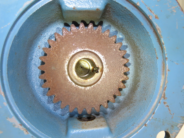 Zenith Gear Reduction 25:1 Output Shaft 3/4" Motor Drive 56 C-Face