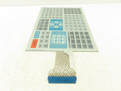 Haas Automation 61-0200D CNC HMI Controller Keyboard Membrane Keypad Rev B