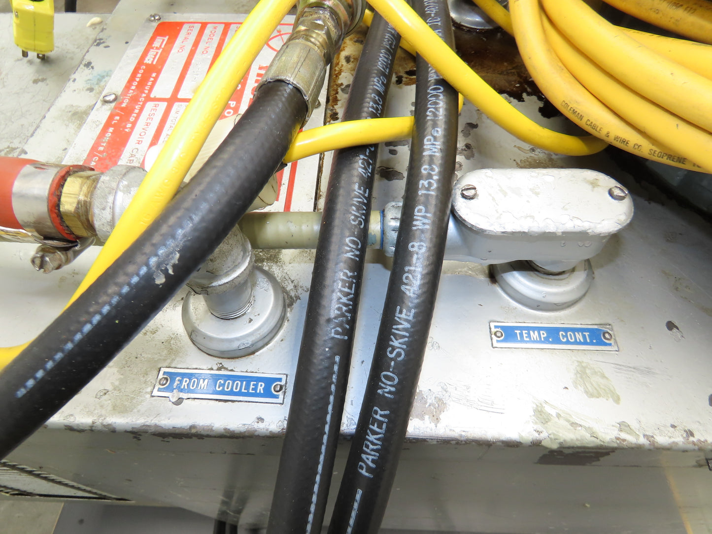 True Trace PU-47-1 Hydraulic Power Unit 13GPM 650PSI 45 Gal 5HP 230/460V 3PH