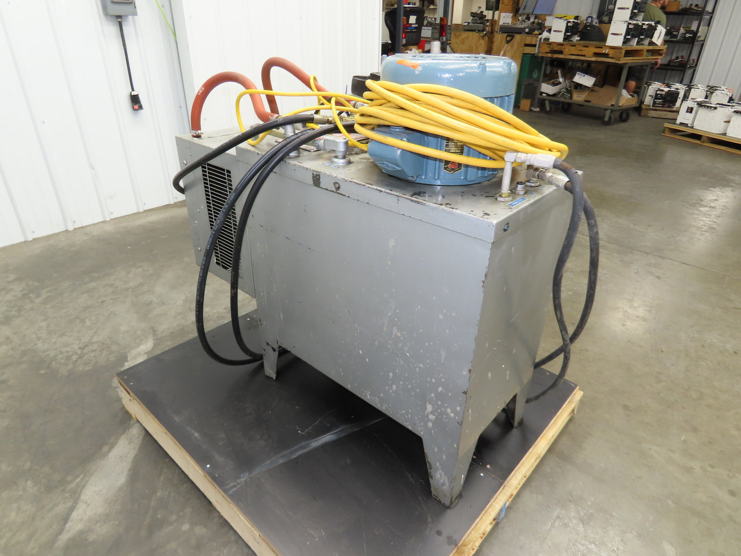 True Trace PU-47-1 Hydraulic Power Unit 13GPM 650PSI 45 Gal 5HP 230/460V 3PH