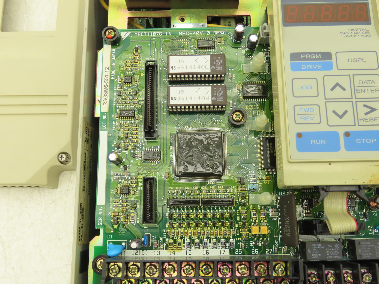 Magnetek DS308 VFD Haas Spindle AC Servo Drive 10Hp 230VAC 3Ph Spec 25P51F