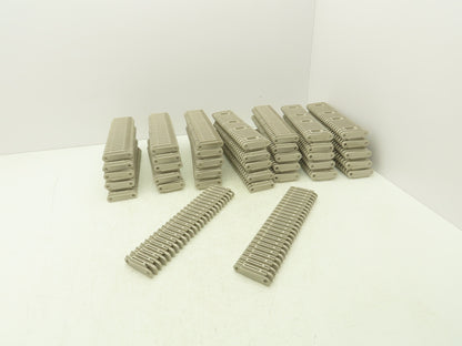 Rexnord 5997 MatTop Raised Rib Plastic Conveyor Belt Chain 12"W x 86"L 37 Links