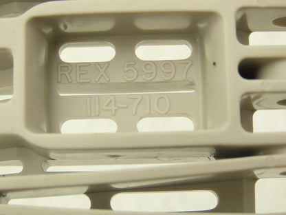 Rexnord 5997 MatTop Raised Rib Plastic Conveyor Belt Chain 12"W x 86"L 37 Links