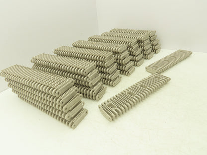 Rexnord 5997 MatTop Raised Rib Plastic Conveyor Belt Chain 12"W x 86"L 37 Links