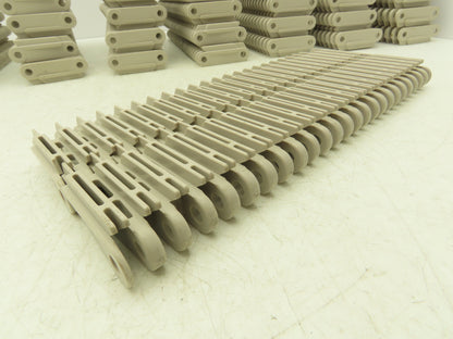 Rexnord 5997 MatTop Raised Rib Plastic Conveyor Belt Chain 12"W x 86"L 37 Links