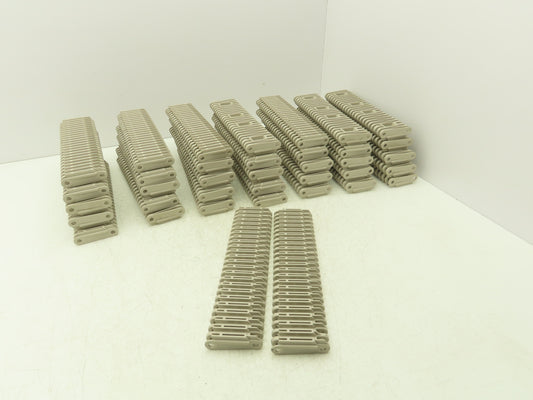 Rexnord 5997 MatTop Raised Rib Plastic Conveyor Belt Chain 12"W x 86"L 37 Links