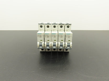 Siemens 5SY4103-5 Sentron Miniature Circuit Breaker 3A 230/400V 1 Pole Lot of 5