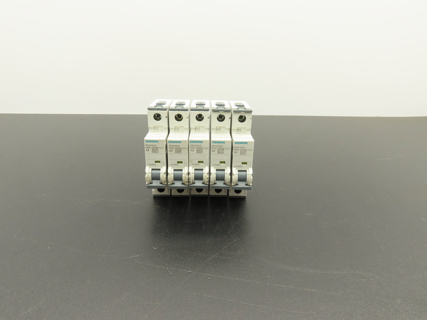 Siemens 5SY4103-5 Sentron Miniature Circuit Breaker 3A 230/400V 1 Pole Lot of 5