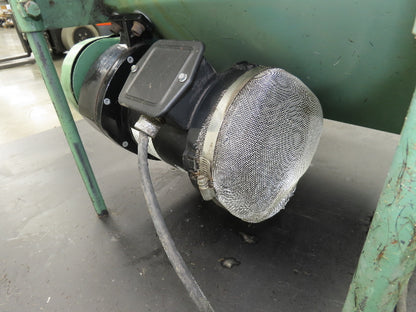 17"W x 32"L Cleated Belt Incline Conveyor 115V 1PH Chain Drive 54FPM