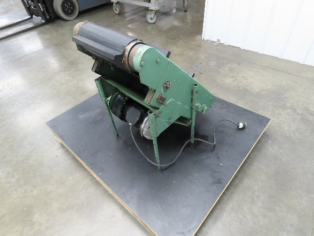 17"W x 32"L Cleated Belt Incline Conveyor 115V 1PH Chain Drive 54FPM