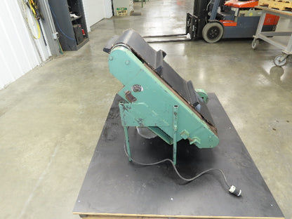 17"W x 32"L Cleated Belt Incline Conveyor 115V 1PH Chain Drive 54FPM