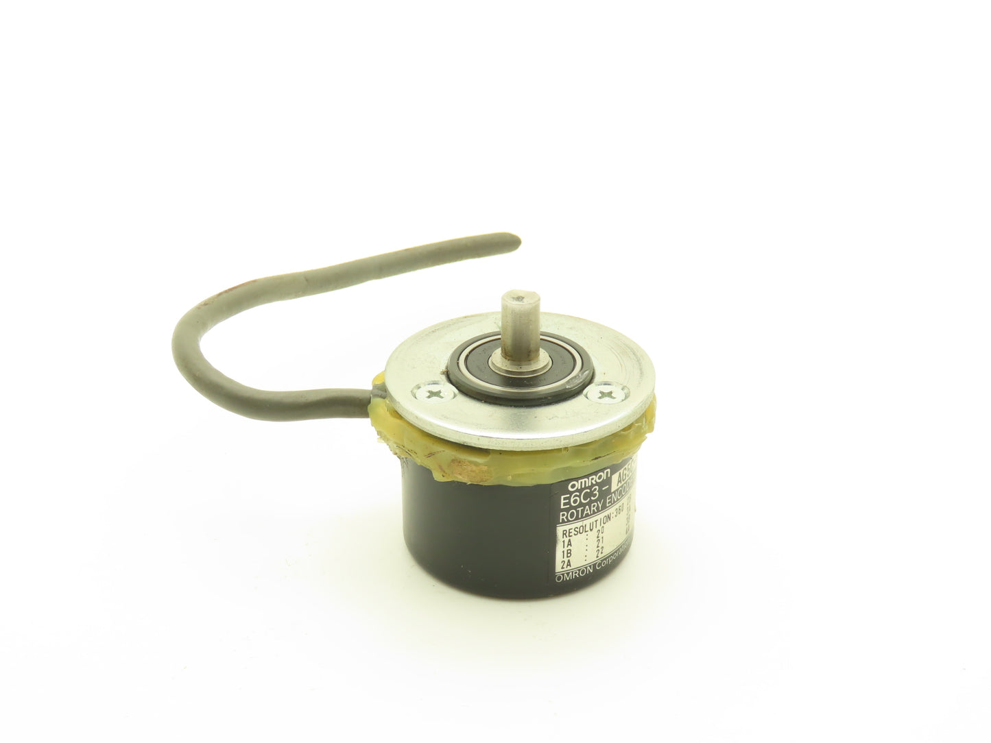 Omron E6C3-AG5C-1 Absolute Rotary Encoder 12-24VDC 8mm Shaft