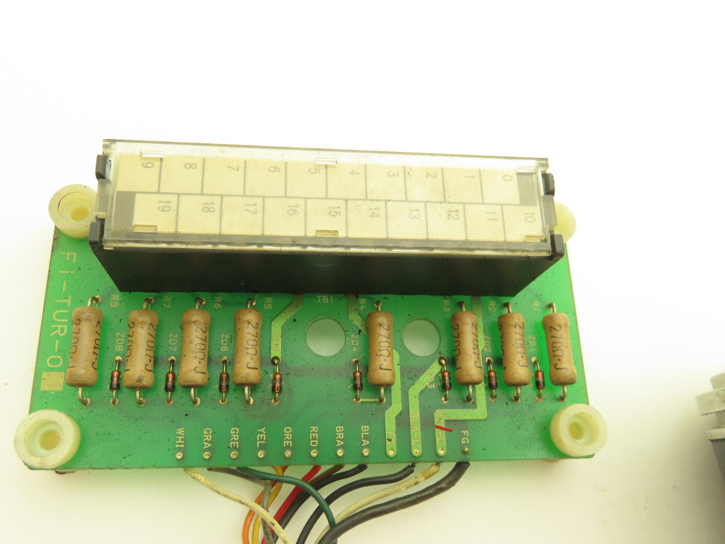 Elmec RI68-112B067R Nippon Rotary Indexer Encoder W Circuit Board