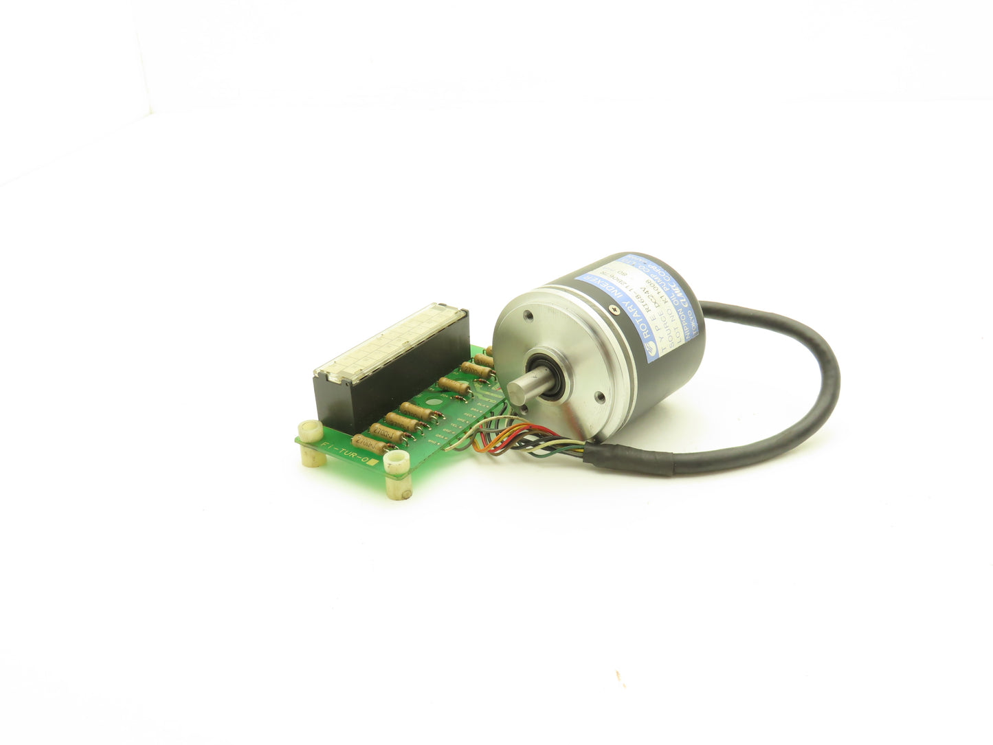 Elmec RI68-112B067R Nippon Rotary Indexer Encoder W Circuit Board