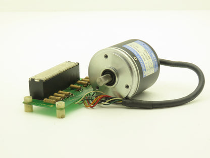 Elmec RI68-112B067R Nippon Rotary Indexer Encoder W Circuit Board