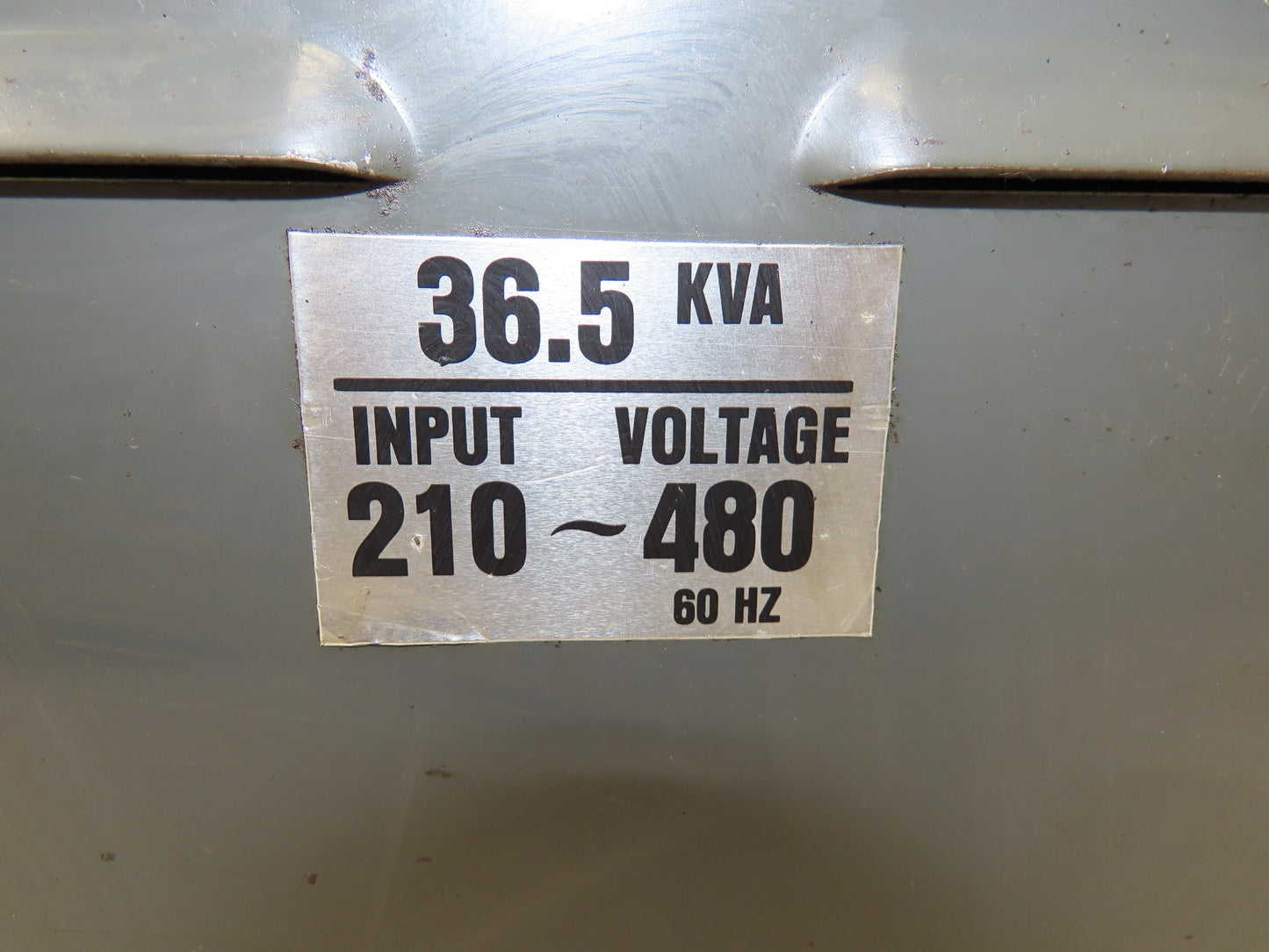 Olson 11690 Stepdown Power Transformer 36.5kva 3Ph HV 210-480 LV 220Y