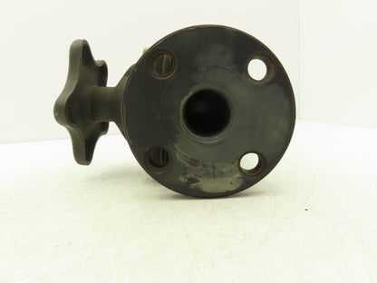 Rockwell 1-1/2" Flanged Diaphragm Pinch Valve  Non-Rising Stem Fig CWP 5