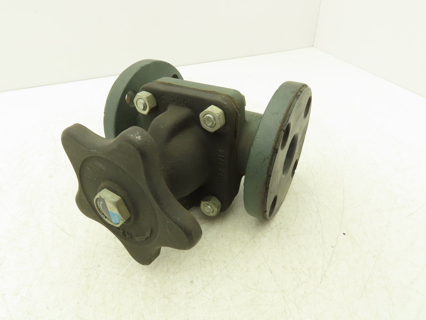 Rockwell 1-1/2" Flanged Diaphragm Pinch Valve  Non-Rising Stem Fig CWP 5